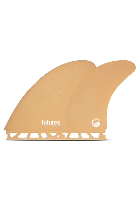 Futures Fins Zack Flores Fiberglass Twin Fin - Orange