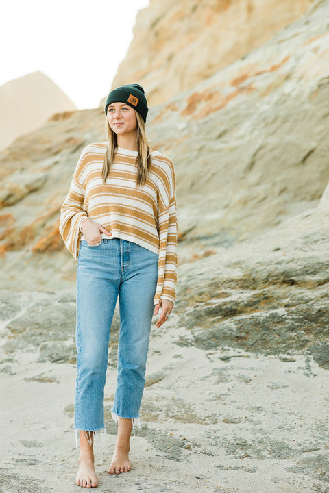 Moment Haystack Beanie - Dark Green