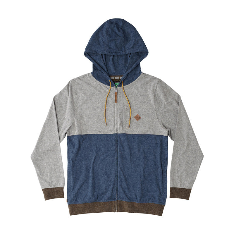 HippyTree Madera Hoodie Heather Navy