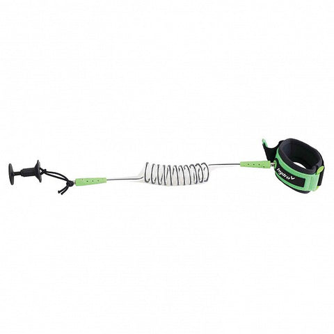 Hydro Bodyboard Wrist Leash - Charcoal / Green