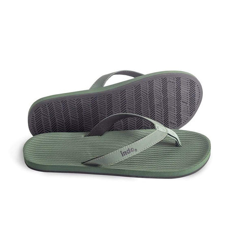 Indosole Men's ESSNTLS Flip Flops - Leaf