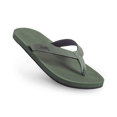 Indosole Men's ESSNTLS Flip Flops - Leaf