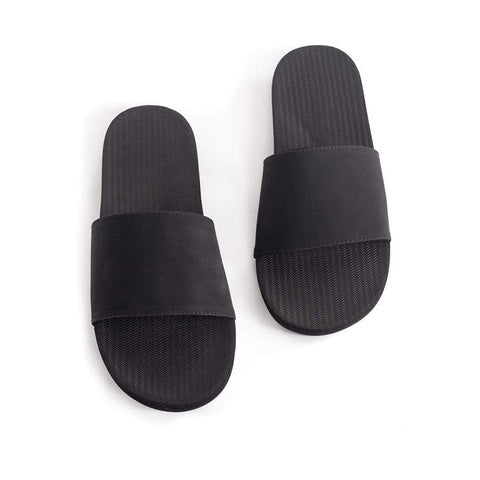 Indosole Men's ESSNTLS Slides - Black