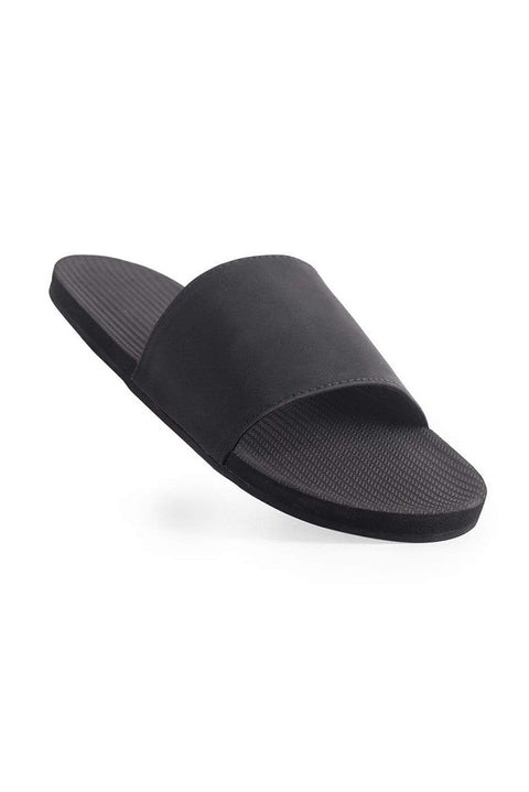 Indosole Men's ESSNTLS Slides - Black