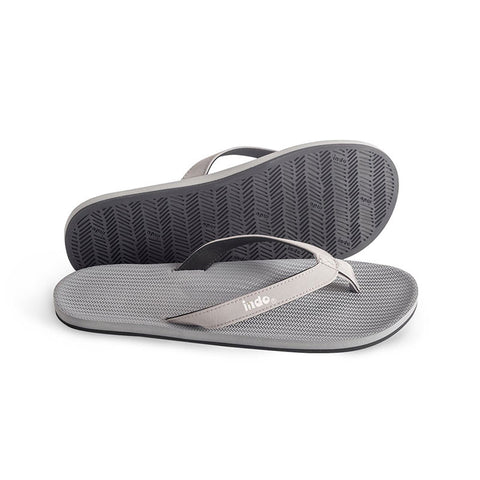 Indosole Men's ESSNTLS Flip Flops - Granite