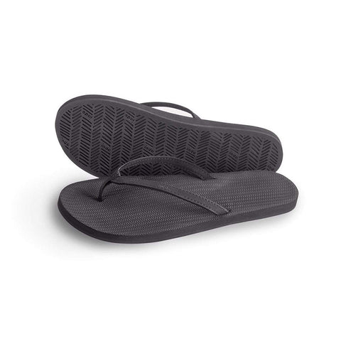 Indosole Women's ESSNTLS Flip Flops - Black