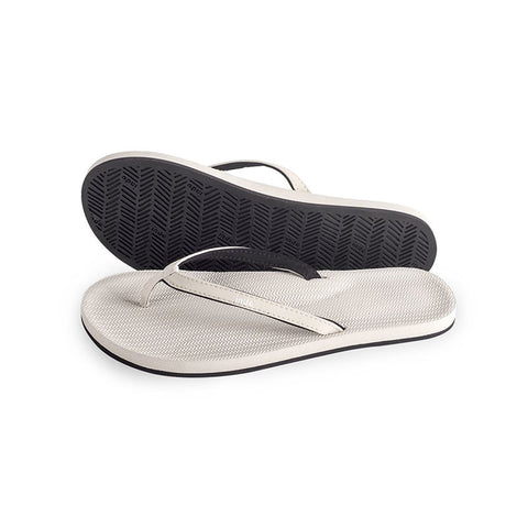 Indosole Women's ESSNTLS Flip Flops - Sea Salt