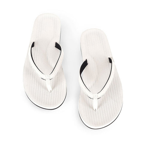 Indosole Women's ESSNTLS Flip Flops - Sea Salt