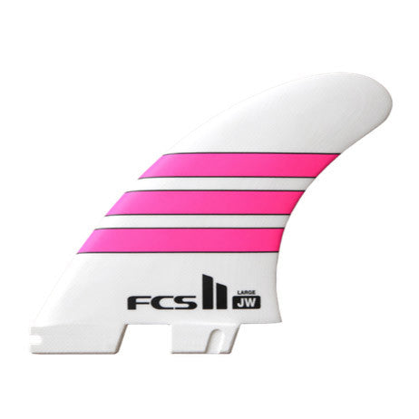 FCS II Julian Wilson Limited Edition Tri Fin Set - Pink