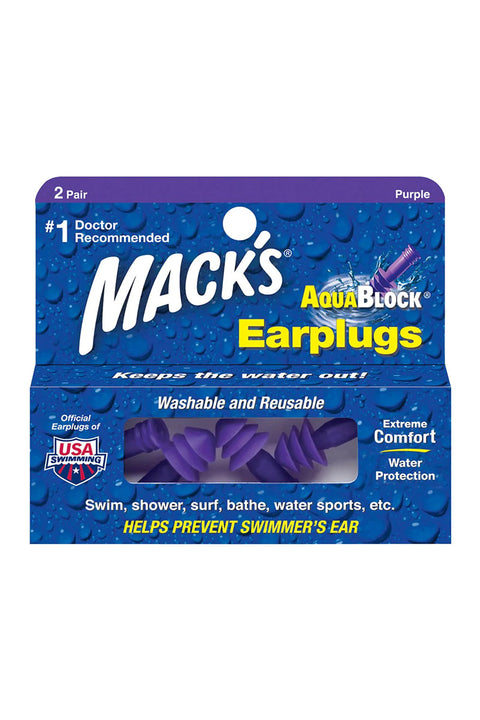 Mack's AquaBlock Earplugs