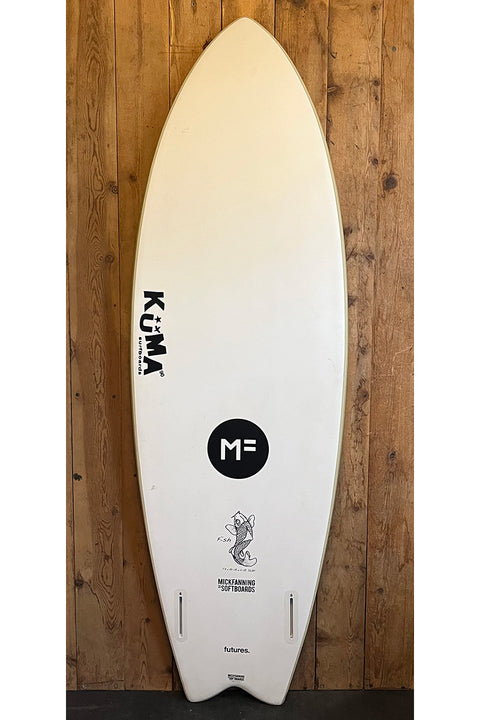 Used Mick Fanning Softboards 5'8" Fish Surfboard - Bottom