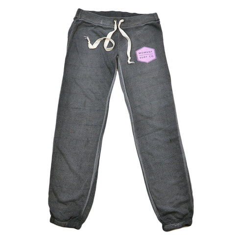 Moment Women's Boxed Logo Sweatpant - Lilac