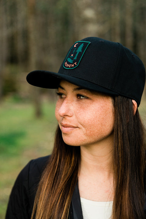 Moment Campsite Hat - All Black