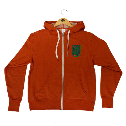 Moment Campsite Zip Hoodie - Burnt Orange