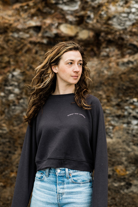 Moment Women's Gaz Whale Rider Crew - Dark Grey