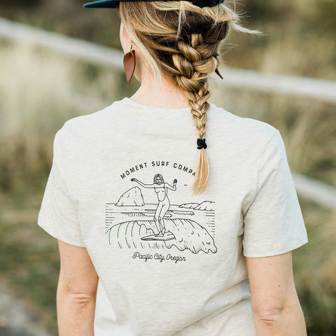 Moment Lady Glider Tee - Vintage White