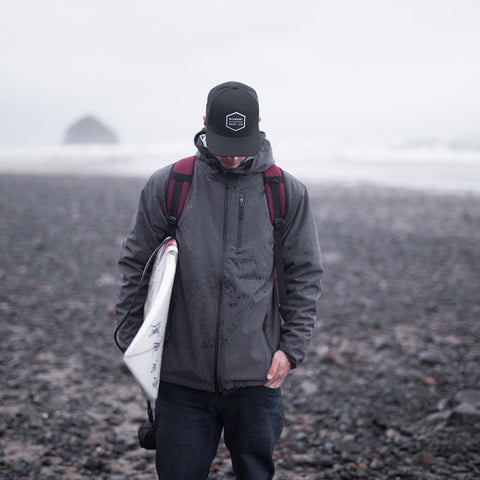 Moment Of Discovery Tech Jacket - Dark Charcoal