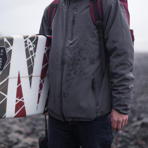 Moment Of Discovery Tech Jacket - Dark Charcoal