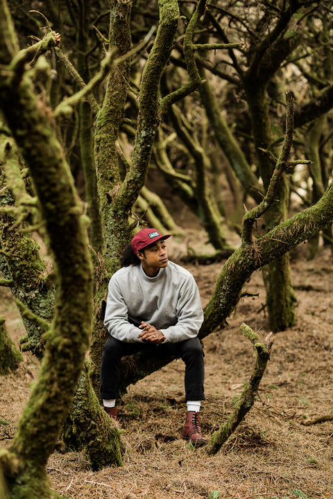 Moment PC Rock 5-Panel Hat - Berry