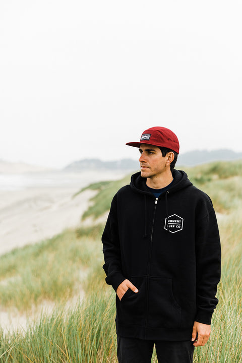Moment PC Rock 5-Panel Hat - Berry