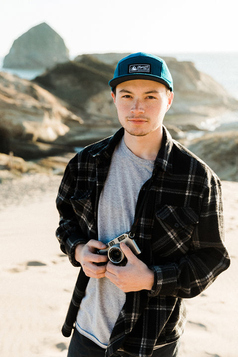 Moment PC Rock 5-Panel Wool Hat - Blue
