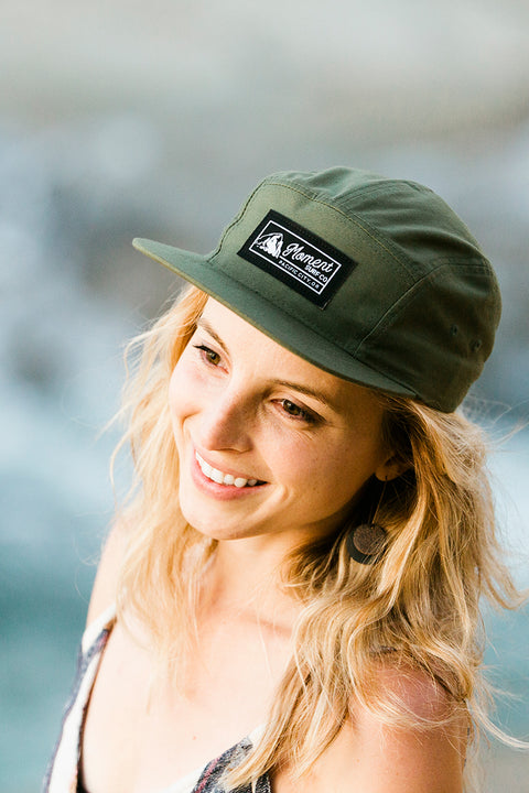 Moment PC Rock 5-Panel Hat - Army Olive