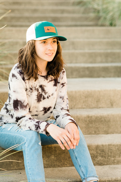 Moment PC Rock Hat - Teal / White