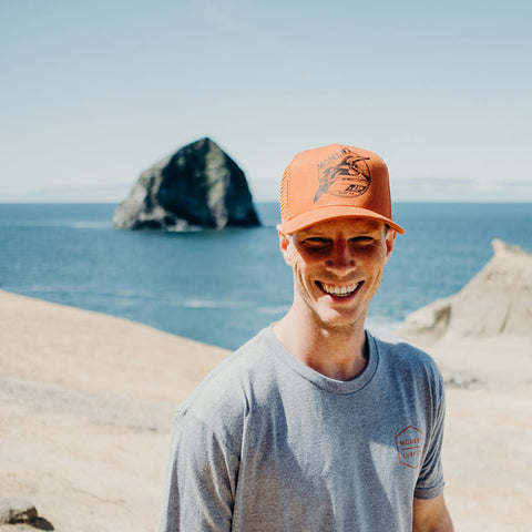 Moment Pelican Trucker Hat - Burnt Orange