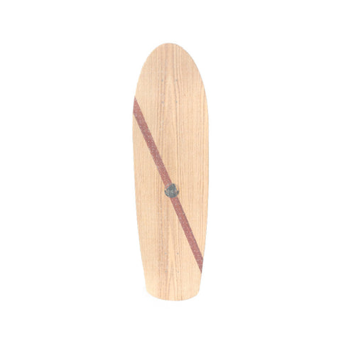 Moment Retro Skateboard Deck - Green Wood