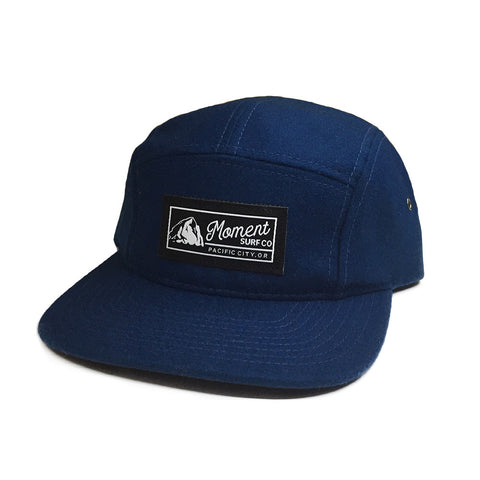 Moment PC Rock 5-Panel Wool Hat - Blue