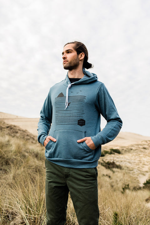 Moment Rock N' Whale Hoody - Heather Slate