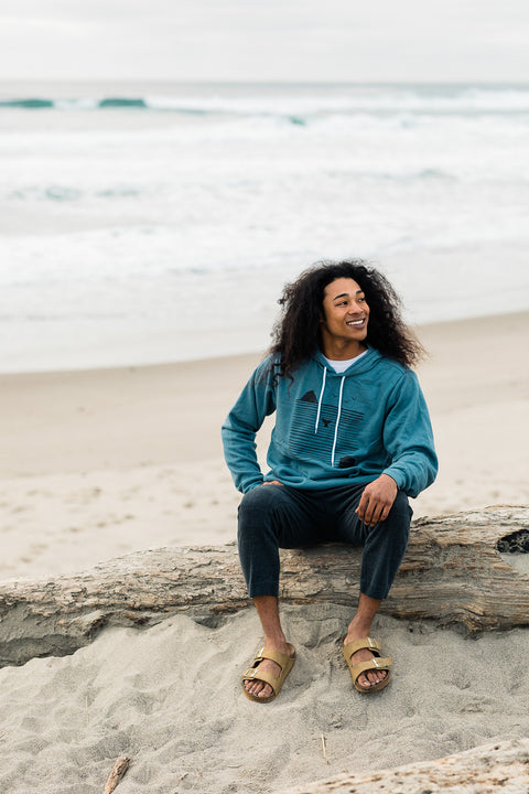 Moment Rock N' Whale Hoody - Heather Slate