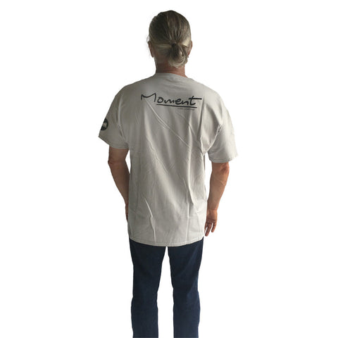 Moment Single Fin Rock Tee - Putty Grey