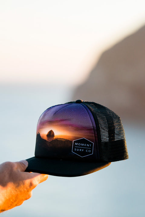 Moment Starry Night Photo Trucker Hat