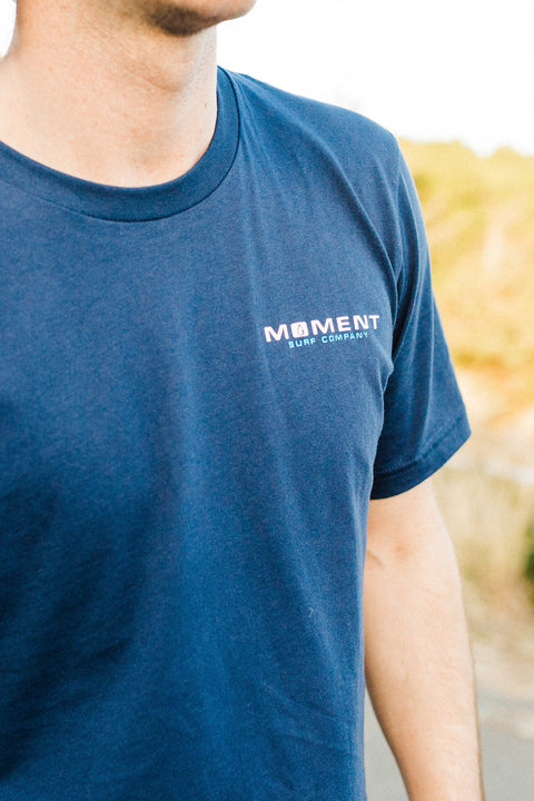 Moment Sunset Cape Tee - Navy