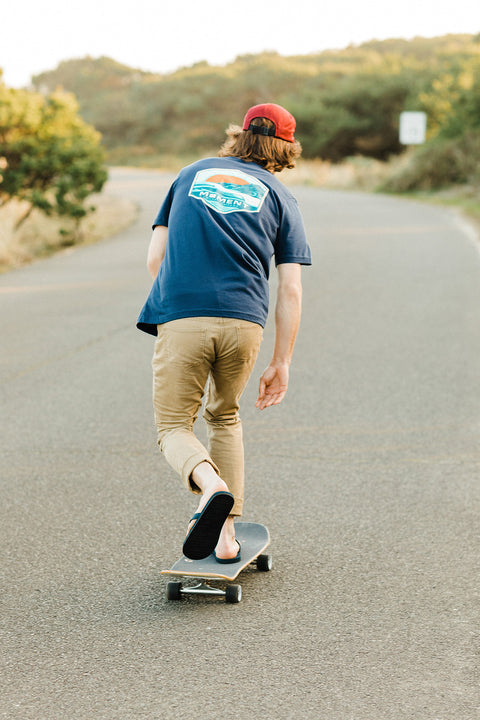 Moment Sunset Cape Tee - Navy