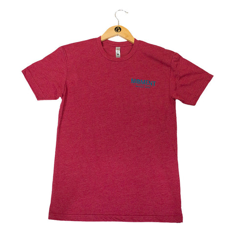 Moment Sunset Waves Tee - Cardinal