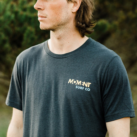 Moment Surf Camp Tee - Dark Grey