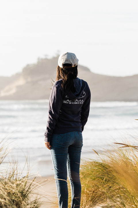 Moment Trees & Waves Parker Hat - Light Grey
