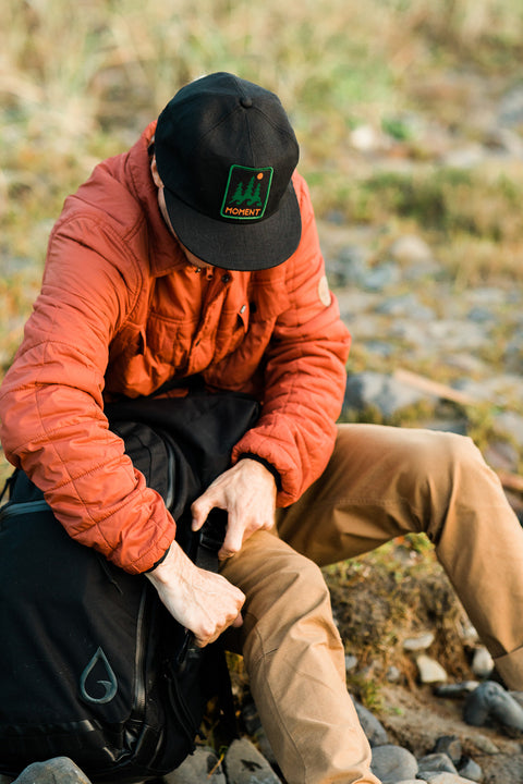 Moment Trees & Waves Reel Cap - Black