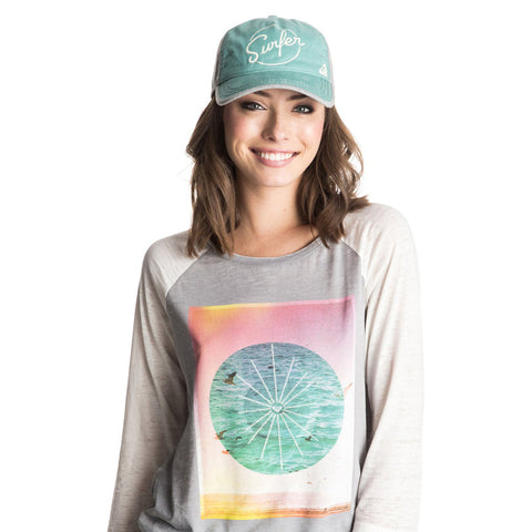 Roxy Next Level Baseball Hat - Creme de Menthe