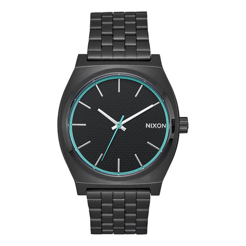 Nixon Time Teller Watch - All Black / Blue
