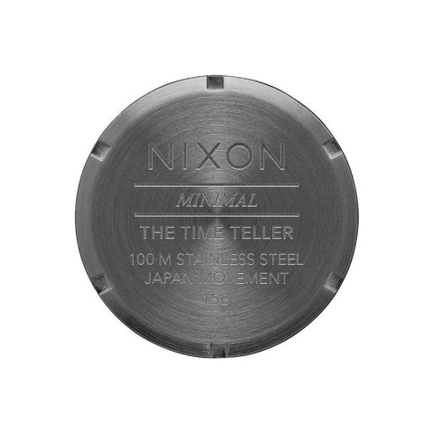 Nixon Time Teller Watch - All Gunmetal / Slate / Orange