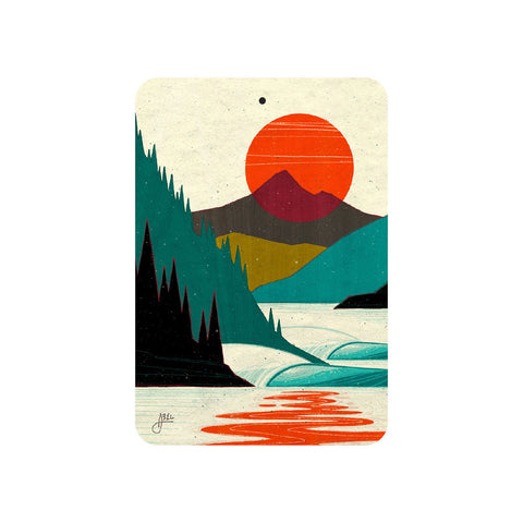 Nose Patrol Mountain Waves Air Freshener - Pine