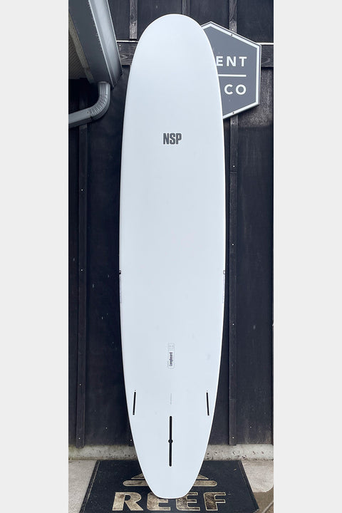 NSP Elements 9'0" Longboard - White - Bottom