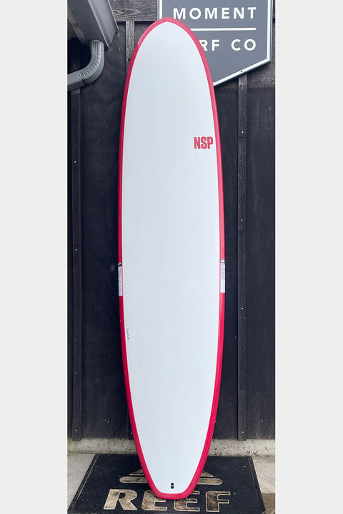 NSP Elements 8'0" Longboard - Red