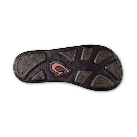 Olukai Hokule'a Kia Sandals - Dark Wood / Dark Wood