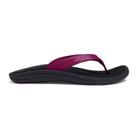 Olukai Kulapa Kai Sandals - Pokeberry / Black