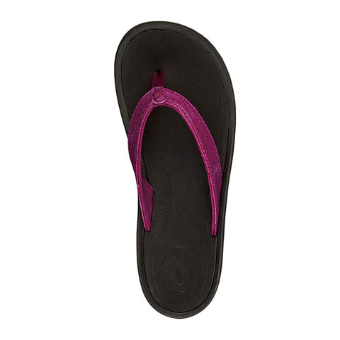 Olukai Kulapa Kai Sandals - Pokeberry / Black