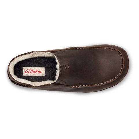 Olukai Moloa Slipper - Dark Wood